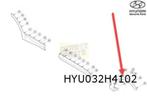 Hyundai Santa Fe 9/12-10/18 (DM) wielkuiplijst voorscherm Re, Verzenden, Nieuw, Hyundai, Spatbord
