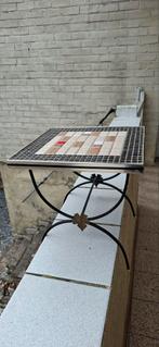 Vintage bijzettafeltje / planten tafeltje, Ophalen, Gebruikt