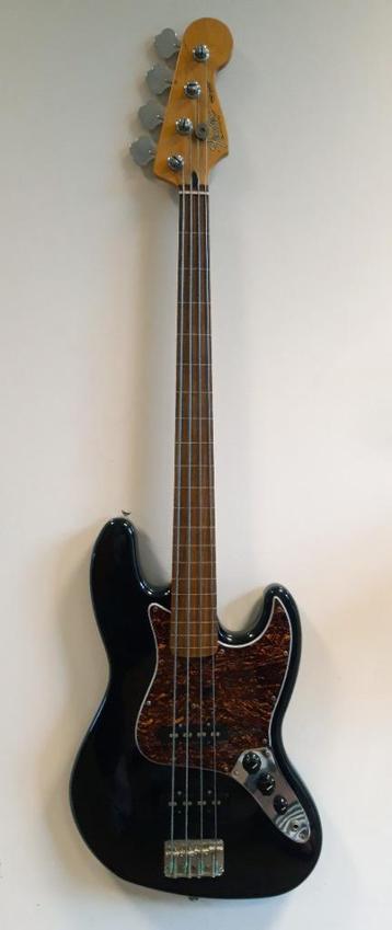 Fender Jazz Bass fretless 1999, Muziek en Instrumenten, Snaarinstrumenten | Gitaren | Bas, Ophalen, Gebruikt, Elektrisch, Fretloos