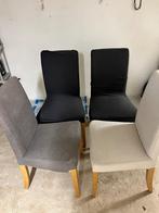 Lot 4 chaises Henriksdael chêne clair, Enlèvement, Utilisé, Autres couleurs, Quatre