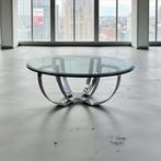 Vintage chromen coffee table / salontafel, Antiek en Kunst, Ophalen of Verzenden