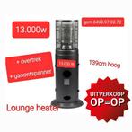 terrasverwarmer 13.000W + cover + ontspanner, Tuin en Terras, Terrasverwarmers, Ophalen, Nieuw