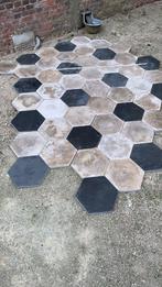 GEZoCHT deze hexagon cement vloertegels 25/28,5/2,2, Doe-het-zelf en Bouw, Tegels, Ophalen, Gebruikt
