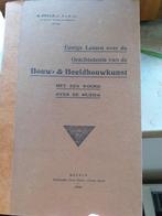 Antiek boek over bouw- en beeldhouwkunst, Antiek en Kunst, Ophalen of Verzenden