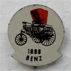 SP0349 Speldje 1888 Benz rood, Collections, Broches, Pins & Badges, Utilisé, Enlèvement ou Envoi