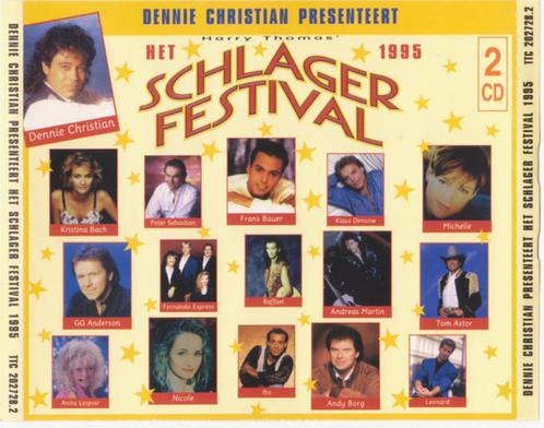 Dennie Christian Present. Het Schlager festival 1995 (2x CD), Cd's en Dvd's, Cd's | Schlagers, Ophalen of Verzenden