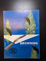 Brochure FN Herstal 1963 Browning repeteer geweer Trombone, Ophalen of Verzenden, Gebruikt