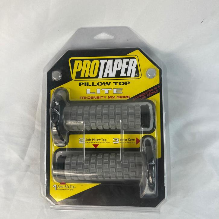 Protaper ultra MX grips handvaten grijs en zwart, Motoren, Tuning en Styling, Ophalen of Verzenden