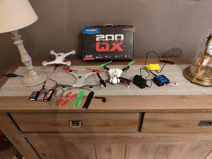 2x Blade 200qx 3d drone bnf, Hobby en Vrije tijd, Modelbouw | Radiografisch | Helikopters en Quadcopters, Ophalen of Verzenden