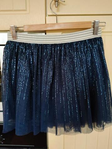 Super mooi(feest)rokje, mooie donkerblauwe kleur. beschikbaar voor biedingen