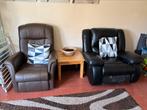 2 relaxzetels, Huis en Inrichting, Fauteuils, Ophalen, Gebruikt