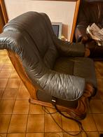 Fauteuil inclinable de qualité, Maison & Meubles, Enlèvement, Utilisé, Cuir