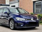 Vw golf 7.5 break 1.6 TDI R-line Highline DSG7, Auto's, Automaat, Blauw, Alcantara, 5 deurs