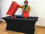 XXXL 1950s Houten speelgoed Camion Kiepwagen, Antiek en Kunst, Ophalen