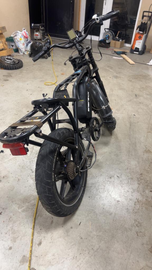 Fatbike voor onderdelen werkt wel, Fietsen en Brommers, Brommers | Derbi, Gebruikt, Ophalen