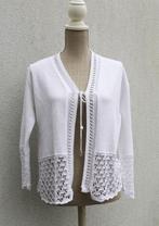 L/XL wit vest, Kleding | Dames, Truien en Vesten, Ophalen of Verzenden, Zo goed als nieuw, Maat 42/44 (L), Wit