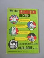 Subbuteo poster Catalogus 1973, Verzenden, Zo goed als nieuw, Poster, Plaatje of Sticker