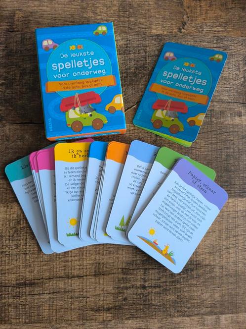 De leukste spelletjes voor onderweg, Kinderen en Baby's, Speelgoed | Educatief en Creatief, Zo goed als nieuw, Ophalen of Verzenden