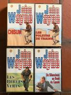 Lot 4 VhS John Wayne, Actie en Avontuur, Gebruikt, Ophalen