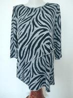Pull asymétrique imprimé zèbre taille 36/38, Vêtements | Femmes, T-shirts, Enlèvement ou Envoi, Comme neuf