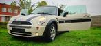 Mini Cooper One 2006 1.6 Blanco 166000 km Met Carpass, Auto's, Voorwielaandrijving, 4 zetels, Zwart, 4 cilinders