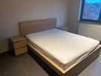 Bed MALM 160x200 met 2 passende nachtkastjes, Ophalen, Tweepersoons, 160 cm, 200 cm