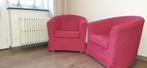 Rode IKEA fauteuils als nieuw, Huis en Inrichting, Fauteuils, Ophalen, Zo goed als nieuw, Hout, Style ikea !
