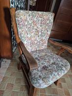 Vintage opa zetel eik, Antiek en Kunst, Ophalen