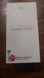 Huawei P30 lite New Edition 256 GB + hoesje, Telecommunicatie, Mobiele telefoons | Huawei, Blauw, Touchscreen, Ophalen of Verzenden