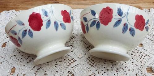 Nog 1 Frans brocante spoelkommetje met rozen, Huis en Inrichting, Keuken | Servies, Gebruikt, Overige typen, Overige stijlen, Aardewerk