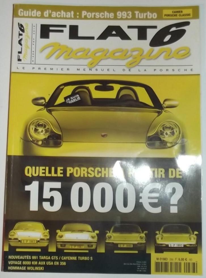 Flat6 Magazines - Mensuel de la Porsche, Boeken, Auto's | Folders en Tijdschriften, Gelezen, Porsche, Ophalen of Verzenden