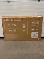 TCL 50” QD mini-led 50C803 (2023) 4K Smart TV, Audio, Tv en Foto, Televisies, QLED, Nieuw, 120 Hz, 4k (UHD)