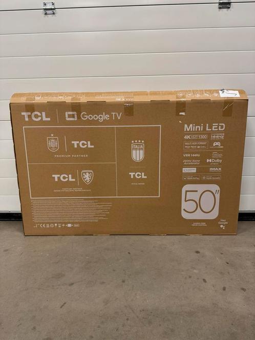 TCL 50” QD mini-led 50C803 (2023) 4K Smart TV, Audio, Tv en Foto, Televisies, Nieuw, QLED, 100 cm of meer, 4k (UHD), Overige merken