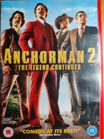 Anchorman 2 (2013) (Will Ferrell) Zeldzaam! DVD, Enlèvement ou Envoi