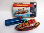 Marx Toys Tugboat with shaking action and sound Japan 1960, Ophalen of Verzenden, Zo goed als nieuw