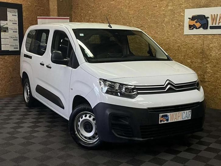 Citroën Berlingo XL 3places 1.5hdi Utilitaire eur6d-t, Autos, Camionnettes & Utilitaires, Entreprise, Achat, ABS, Airbags, Air conditionné