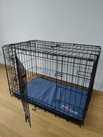 Cage pour chien Tom et Co 2 portes 76*48*53 avec coussin, Enlèvement, Comme neuf