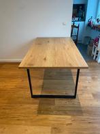 Tafel, Huis en Inrichting, Tafels | Eettafels, Ophalen, 50 tot 100 cm, Zo goed als nieuw, Metaal