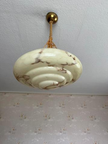 Art Deco lamp uit de jaren 50 beschikbaar voor biedingen