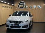 Peugeot 308 1.2i * GT LINE * GARANTIE 12 MOIS * (bj 2019), Auto's, Peugeot, Stof, Gebruikt, 1199 cc, Wit