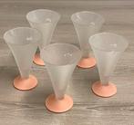Set van 5 ijsbekers op standaard, prijs: 10€, Ophalen of Verzenden, Zo goed als nieuw