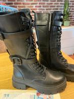 Stoere vrouwen laarzen maat 40, Ophalen, Hoge laarzen, Zwart, Nieuw