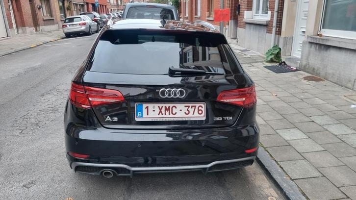 Audi A3 1.6 30 TDI Sportback S line année 05 2020 117000km, Autos, Audi, Particulier, A3, ABS, Caméra de recul, Régulateur de distance