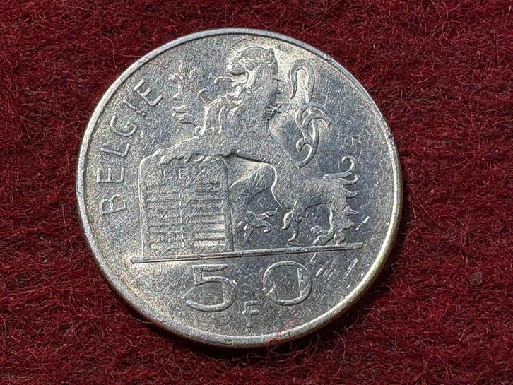 België - 50 Frank Mercurius - 1950 NL (#065#), Postzegels en Munten, Munten | België, Losse munt, Zilver, Zilver, Ophalen of Verzenden