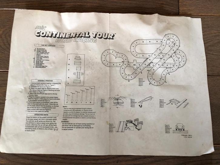 artin slotcar, Kinderen en Baby's, Speelgoed | Racebanen, Gebruikt, Racebaan, Elektrisch, Overige merken, Zelf te bouwen, Ophalen