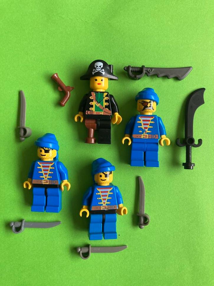 Minifigurines Lego Pirate (4x), Enfants & Bébés, Jouets | Duplo & Lego, Comme neuf, Lego, Briques en vrac, Envoi