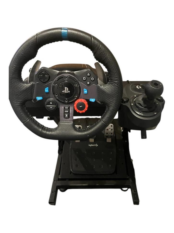 Logitech G29 + Shifter + Metalen frame, Games en Spelcomputers, Spelcomputers | Sony Consoles | Accessoires, Refurbished, PlayStation 3