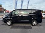 Ford Transit Custom DUBBELE CABINE*2.2DCI*L1/H1*112000km, Auto's, Voorwielaandrijving, Euro 5, Zwart, Leder