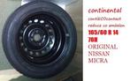 Original micra nissan continental 165/60 R14 76H NIEUW, Auto-onderdelen, Banden en Velgen, Ophalen, 14 inch, Banden en Velgen