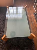 Salon tafel, Huis en Inrichting, Tafels | Salontafels, Ophalen, Gebruikt, Glas, Minder dan 50 cm